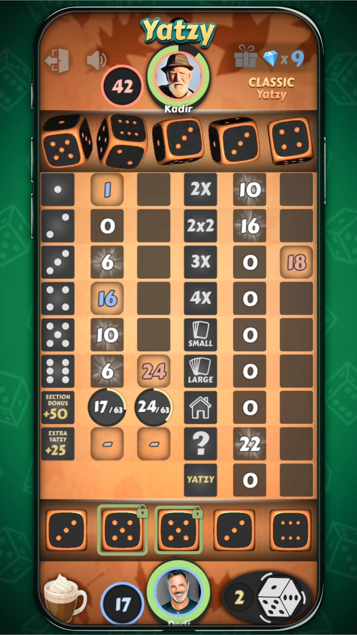 Yatzy: Offline Dice Games screenshot