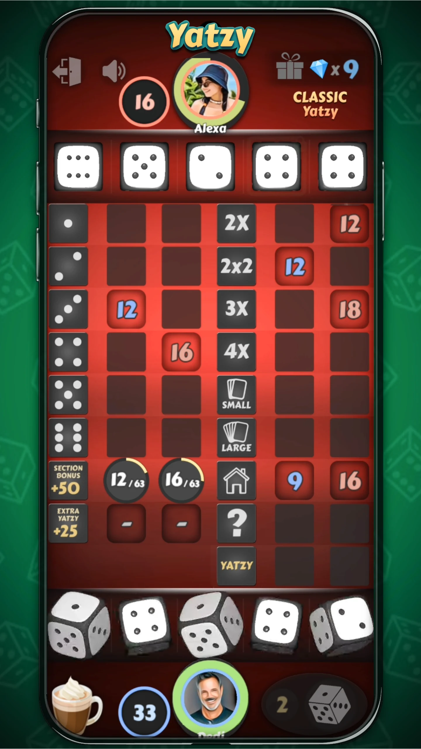 Yatzy: Offline Dice Games screenshot