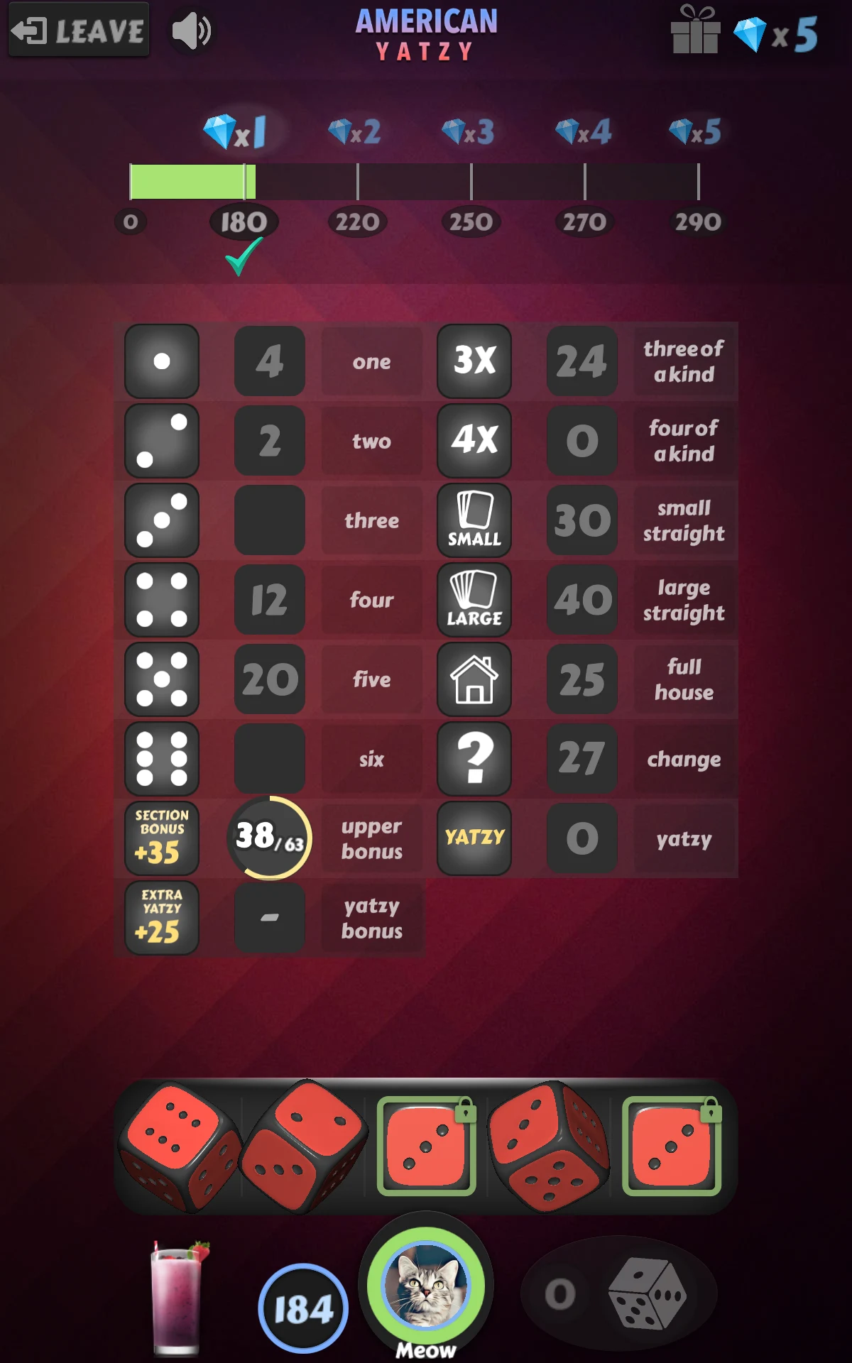 Yatzy: Offline Dice Games screenshot