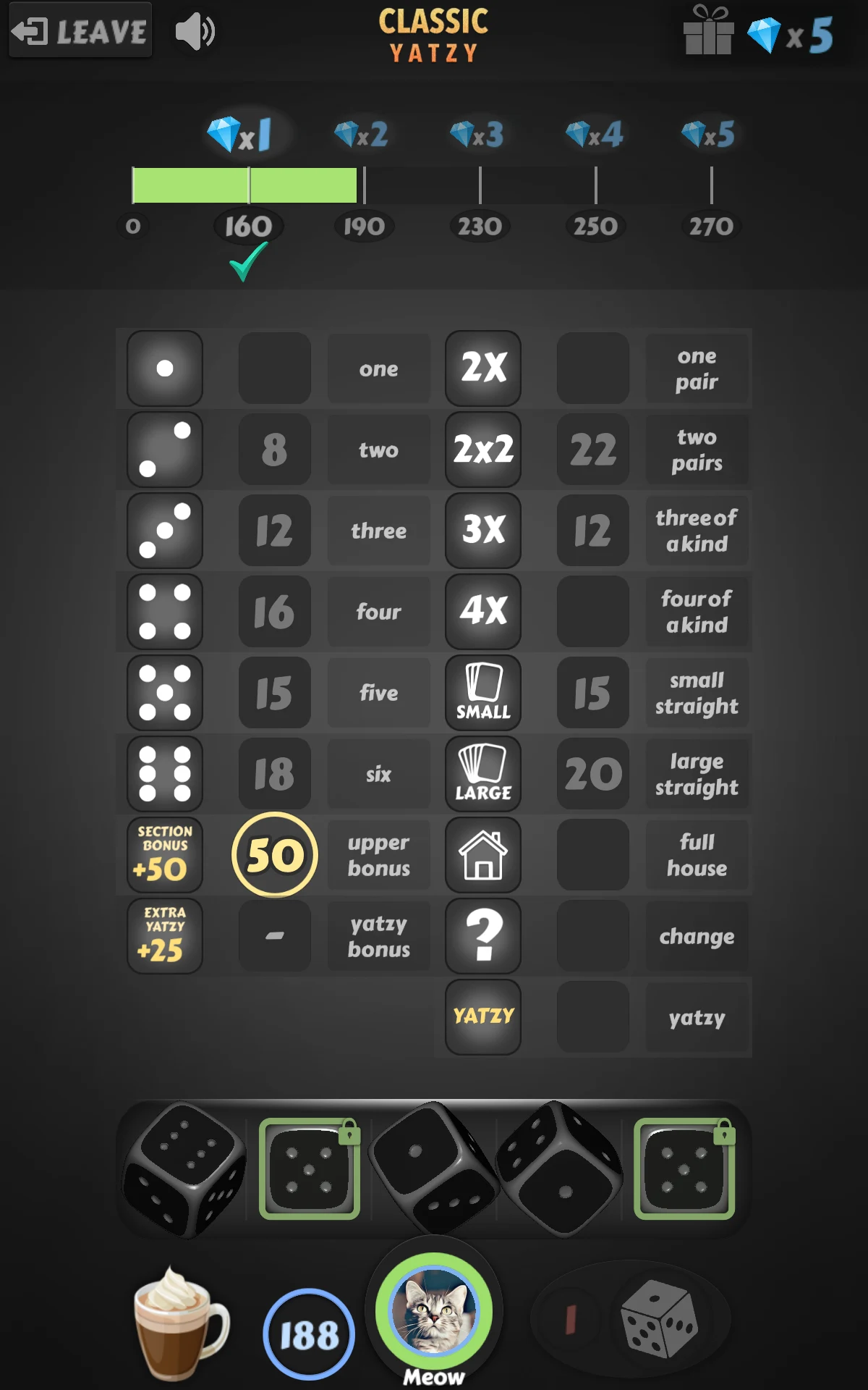 Yatzy: Offline Dice Games screenshot