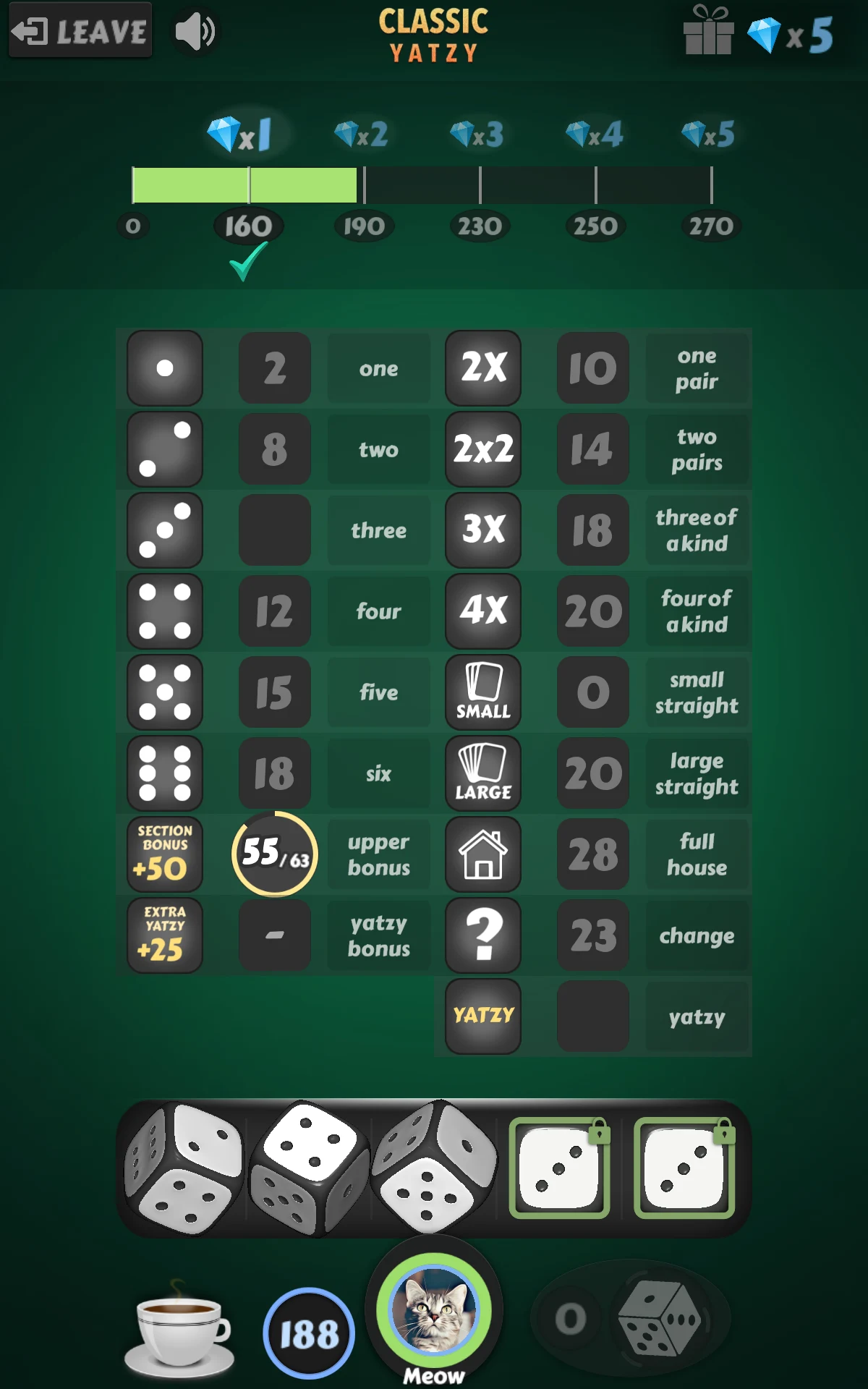 Yatzy: Offline Dice Games screenshot